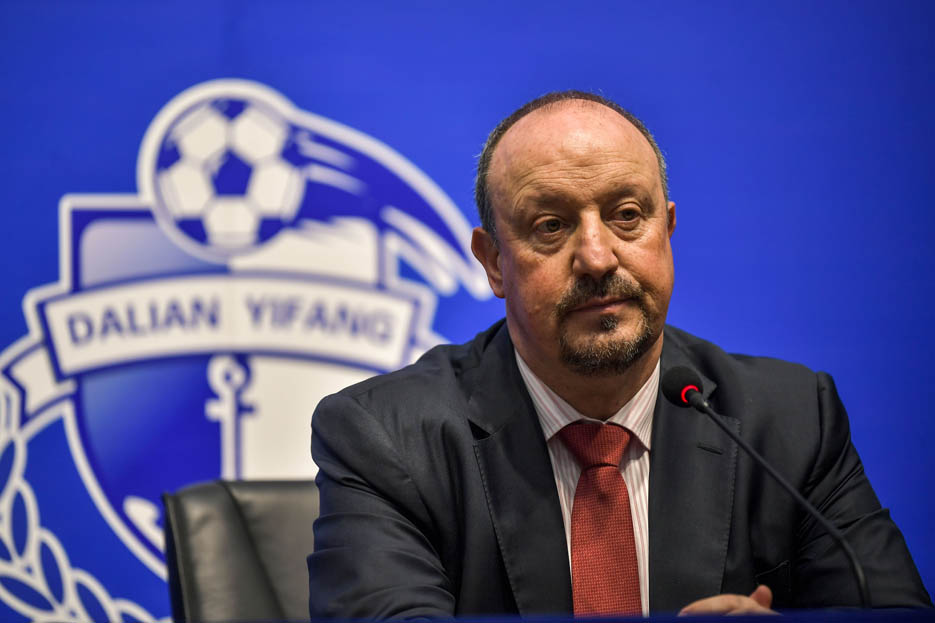 Rafa Benitez in China